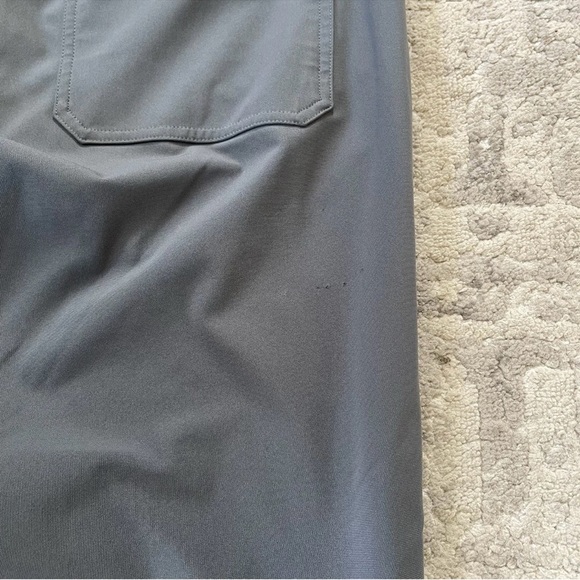 Lululemon Men's ABC Pant Classic Fog Horn - Size 38 Length 34 - Warpstreme Gray - Picture 6 of 13